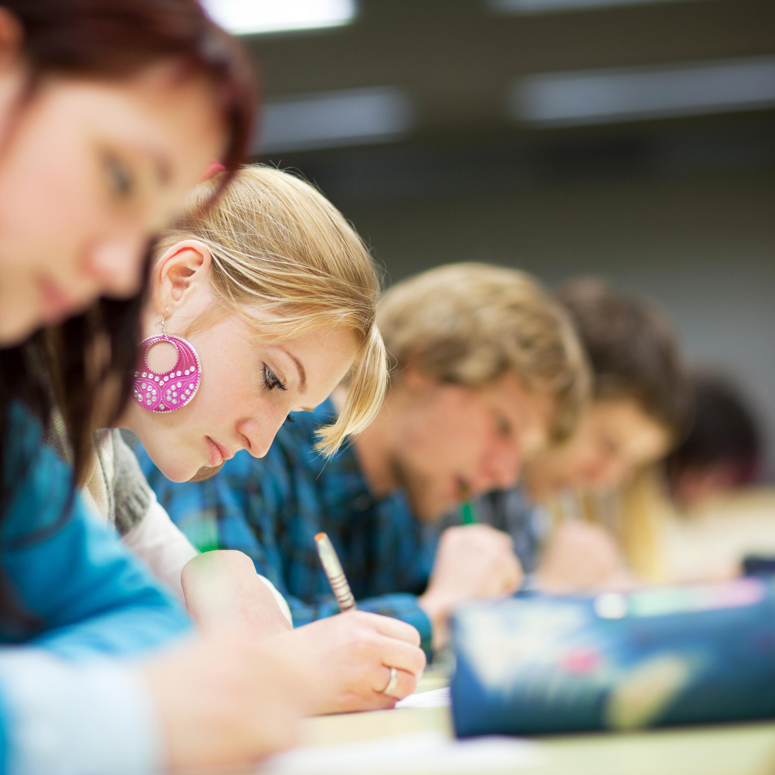 studenten maken examen