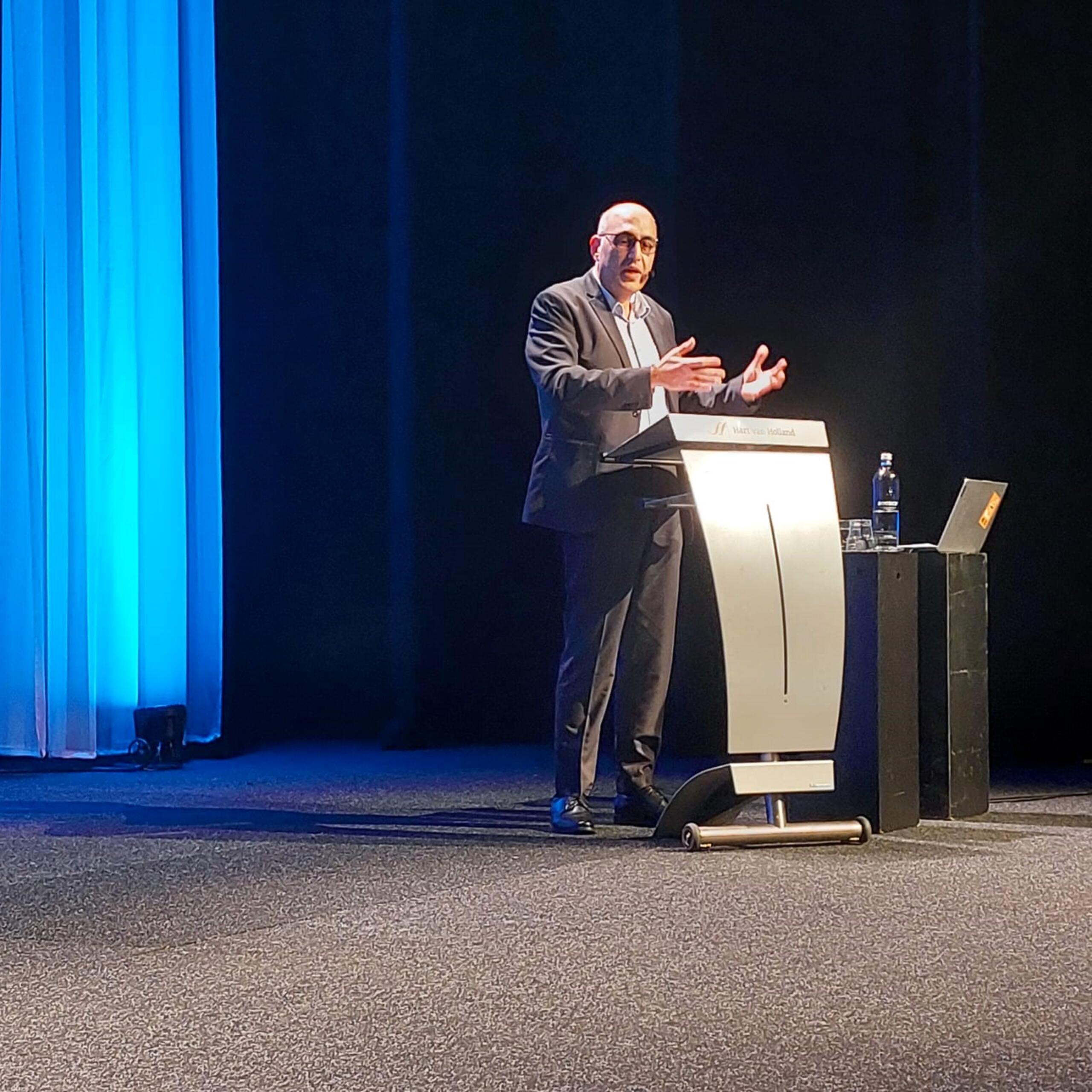 Adnan Tekin op de Landelijke MBO Conferentie